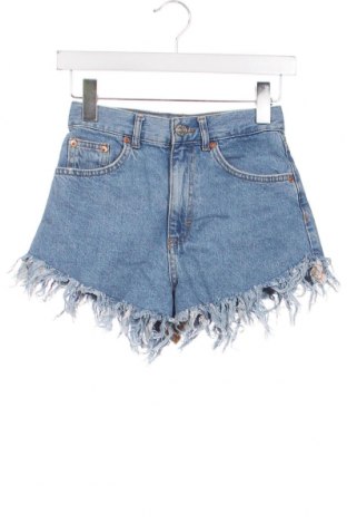 Γυναικείο κοντό παντελόνι Pull&Bear, Μέγεθος XXS, Χρώμα Μπλέ, Τιμή 18,45 €