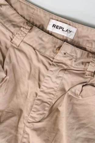 Pantaloni scurți de femei Replay, Mărime XS, Culoare Bej, Preț 104,08 Lei