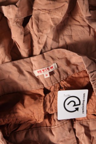 Дамски къс панталон Review, Размер M, Цвят Бежов, Цена 7,48 лв.