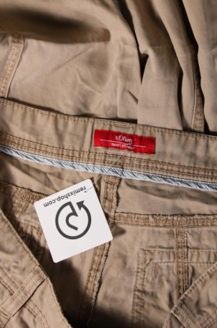 Γυναικείο κοντό παντελόνι S.Oliver, Μέγεθος L, Χρώμα  Μπέζ, Τιμή 11,36 €