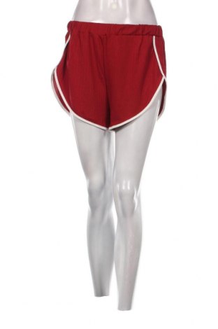 Γυναικείο κοντό παντελόνι SHEIN, Μέγεθος XL, Χρώμα Κόκκινο, Τιμή 11,75 €