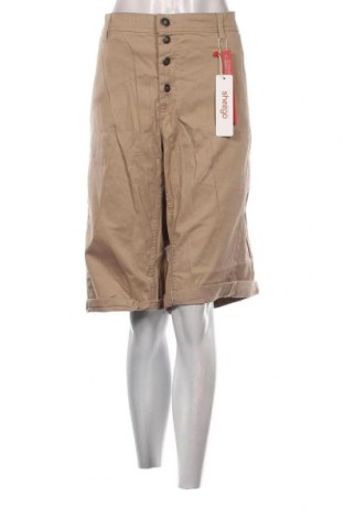 Γυναικείο κοντό παντελόνι Sheego, Μέγεθος 5XL, Χρώμα  Μπέζ, Τιμή 39,69 €