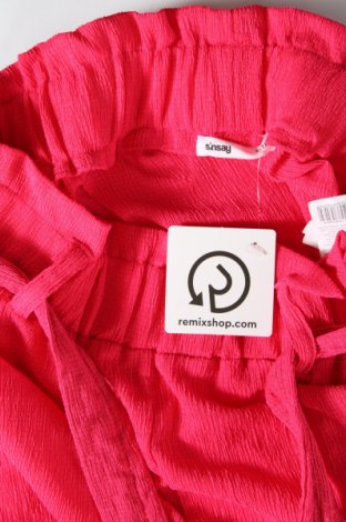 Γυναικείο κοντό παντελόνι Sinsay, Μέγεθος S, Χρώμα Ρόζ , Τιμή 8,34 €