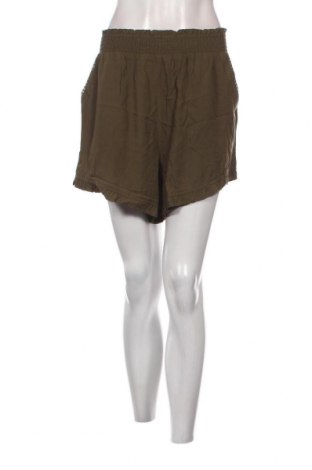Γυναικείο κοντό παντελόνι Springfield, Μέγεθος L, Χρώμα Πράσινο, Τιμή 31,96 €