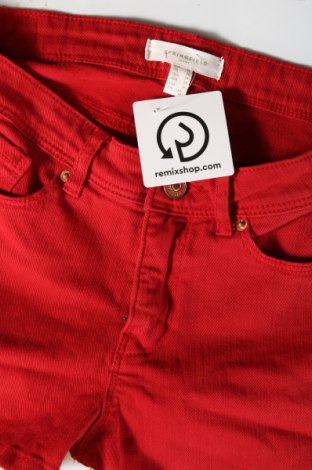 Γυναικείο κοντό παντελόνι Springfield, Μέγεθος S, Χρώμα Κόκκινο, Τιμή 7,04 €
