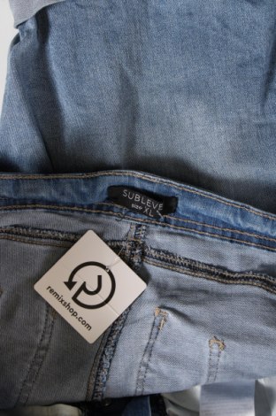 Γυναικείο κοντό παντελόνι Sublevel, Μέγεθος XL, Χρώμα Μπλέ, Τιμή 10,00 €