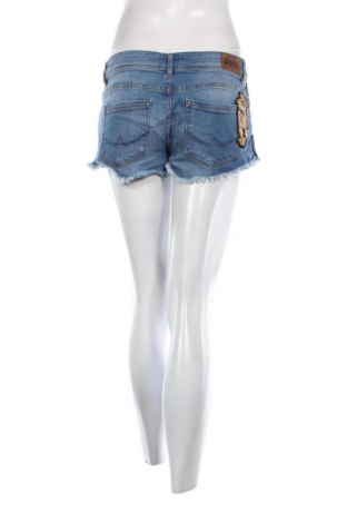 Дамски къс панталон Superdry, Размер M, Цвят Син, Цена 16,74 лв.