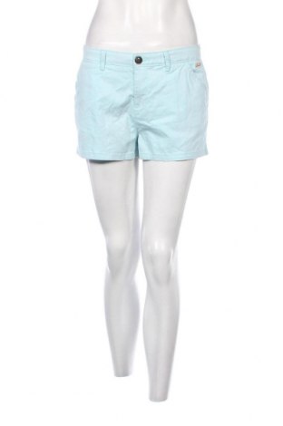 Γυναικείο κοντό παντελόνι Superdry, Μέγεθος M, Χρώμα Μπλέ, Τιμή 22,62 €