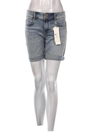 Γυναικείο κοντό παντελόνι Tom Tailor, Μέγεθος M, Χρώμα Μπλέ, Τιμή 15,88 €