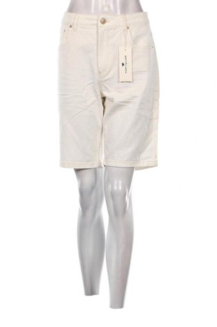 Γυναικείο κοντό παντελόνι Tom Tailor, Μέγεθος L, Χρώμα Λευκό, Τιμή 13,89 €