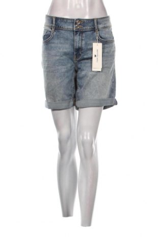 Γυναικείο κοντό παντελόνι Tom Tailor, Μέγεθος XL, Χρώμα Μπλέ, Τιμή 17,86 €
