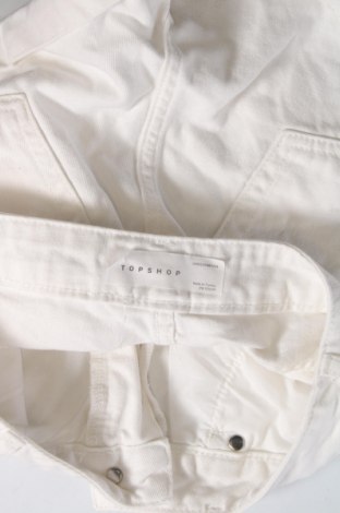 Γυναικείο κοντό παντελόνι Topshop, Μέγεθος S, Χρώμα Εκρού, Τιμή 7,48 €