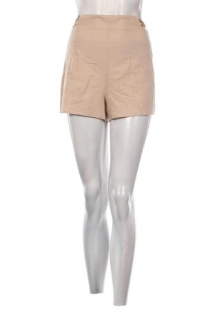 Γυναικείο κοντό παντελόνι Trendyol, Μέγεθος XS, Χρώμα  Μπέζ, Τιμή 7,94 €