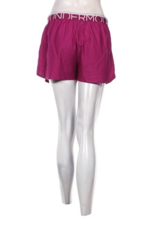 Γυναικείο κοντό παντελόνι Under Armour, Μέγεθος M, Χρώμα Βιολετί, Τιμή 21,03 €