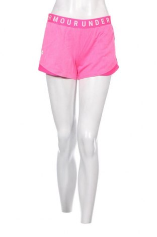 Γυναικείο κοντό παντελόνι Under Armour, Μέγεθος S, Χρώμα Ρόζ , Τιμή 12,62 €