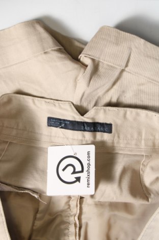 Дамски къс панталон Zara, Размер S, Цвят Бежов, Цена 10,80 лв.