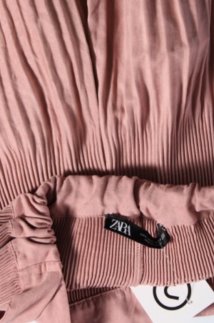Дамски къс панталон Zara, Размер S, Цвят Розов, Цена 20,00 лв.