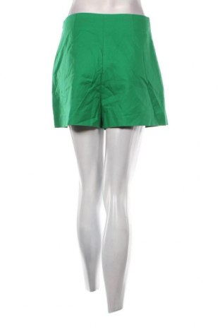 Pantaloni scurți de femei Zara, Mărime M, Culoare Verde, Preț 65,79 Lei