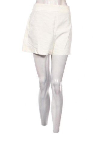 Дамски къс панталон Zara, Размер L, Цвят Бял, Цена 20,00 лв.