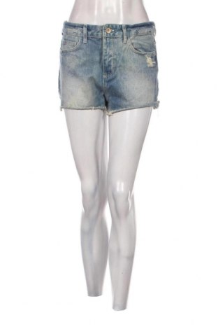 Pantaloni scurți de femei Zara, Mărime M, Culoare Albastru, Preț 65,44 Lei