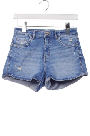 Дамски къс панталон Zara Trafaluc, Размер S, Цвят Син, Цена 8,91 лв.