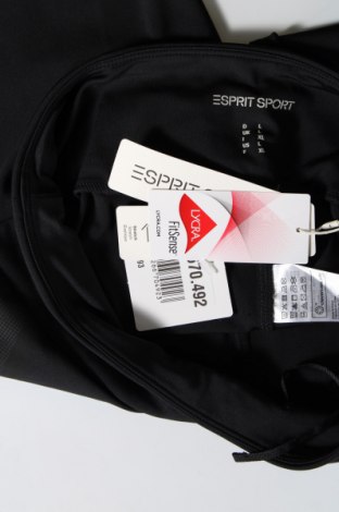 Γυναικείο κολάν Esprit Sports, Μέγεθος L, Χρώμα Μαύρο, Τιμή 11,19 €