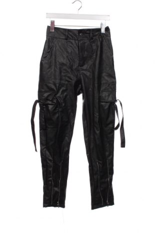Γυναικείο παντελόνι δερμάτινο, Μέγεθος S, Χρώμα Μαύρο, Τιμή 7,18 €
