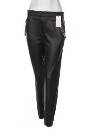Γυναικείο παντελόνι δερμάτινο, Μέγεθος M, Χρώμα Μαύρο, Τιμή 5,88 €