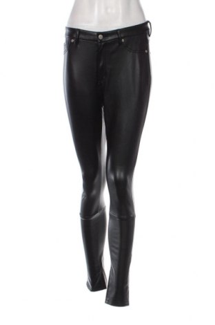 Γυναικείο παντελόνι δερμάτινο 7 For All Mankind, Μέγεθος S, Χρώμα Μαύρο, Τιμή 58,27 €