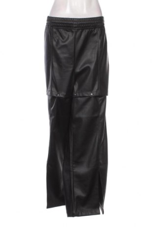 Γυναικείο παντελόνι δερμάτινο Adidas, Μέγεθος 3XL, Χρώμα Μαύρο, Τιμή 12,06 €
