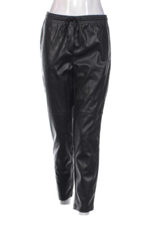Γυναικείο παντελόνι δερμάτινο Amisu, Μέγεθος M, Χρώμα Μαύρο, Τιμή 8,90 €
