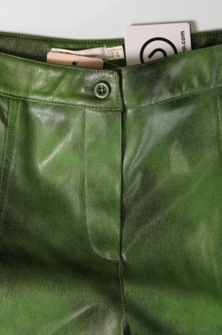 Pantaloni de piele pentru damă Bgn Workshop, Mărime M, Culoare Verde, Preț 85,66 Lei