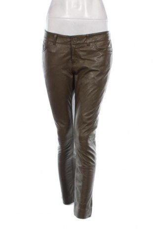 Дамски кожен панталон Edc By Esprit, Размер S, Цвят Зелен, Цена 113,00 лв.