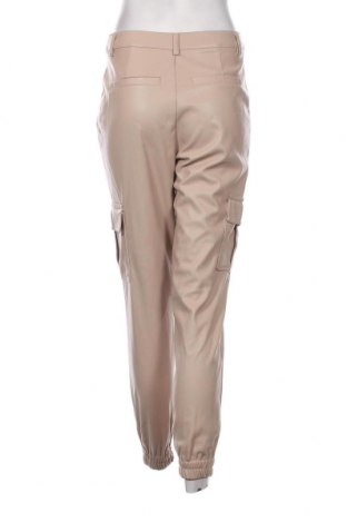 Γυναικείο παντελόνι δερμάτινο Fb Sister, Μέγεθος S, Χρώμα  Μπέζ, Τιμή 8,01 €