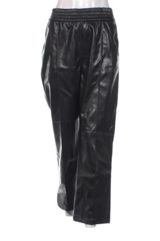 Γυναικείο παντελόνι δερμάτινο H&M, Μέγεθος XL, Χρώμα Μαύρο, Τιμή 8,90 €