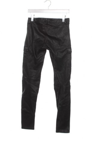 Dámské kožené kalhoty  H&M, Velikost XS, Barva Černá, Cena  157,00 Kč