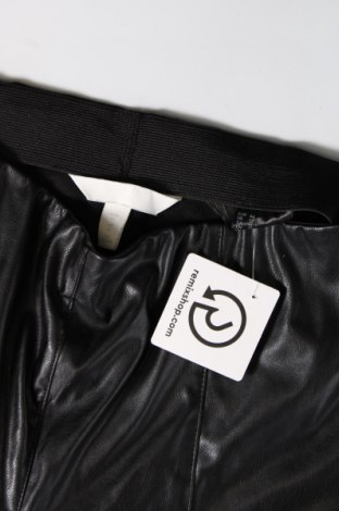 Damskie skórzane spodnie H&M, Rozmiar XL, Kolor Czarny, Cena 23,33 zł