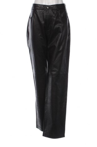 Дамски кожен панталон Kookai, Размер L, Цвят Черен, Цена 193,05 лв.