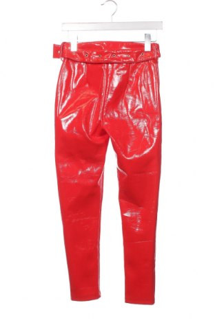 Γυναικείο παντελόνι δερμάτινο Labelrail, Μέγεθος XS, Χρώμα Κόκκινο, Τιμή 12,08 €