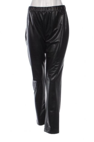 Γυναικείο παντελόνι δερμάτινο Maison 123, Μέγεθος XL, Χρώμα Μαύρο, Τιμή 15,77 €