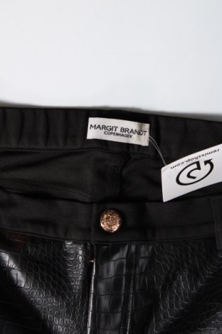 Γυναικείο παντελόνι δερμάτινο Margit Brandt, Μέγεθος M, Χρώμα Μαύρο, Τιμή 2,66 €
