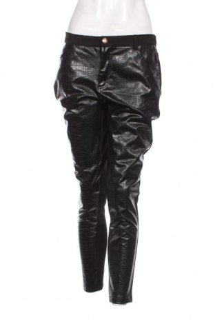 Дамски кожен панталон Margit Brandt, Размер M, Цвят Черен, Цена 4,30 лв.