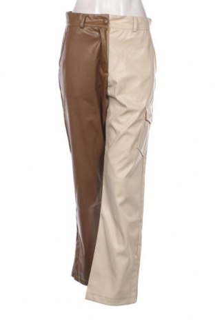 Γυναικείο παντελόνι δερμάτινο Sixth June, Μέγεθος M, Χρώμα Πολύχρωμο, Τιμή 14,86 €