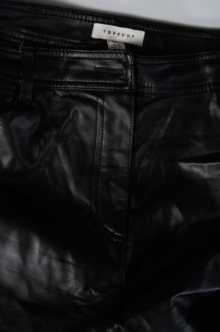 Damen Lederhose Topshop, Größe M, Farbe Schwarz, Preis 28,53 €