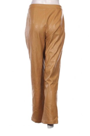 Pantaloni de piele pentru damă Vero Moda, Mărime XS, Culoare Maro, Preț 37,30 Lei