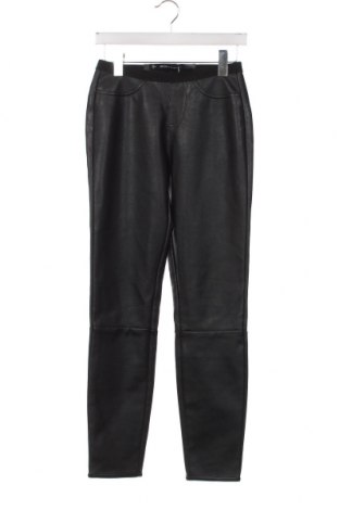 Дамски кожен панталон W118 By Walter Baker, Размер S, Цвят Черен, Цена 10,20 лв.