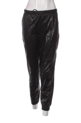 Дамски кожен панталон Zara, Размер L, Цвят Черен, Цена 12,15 лв.