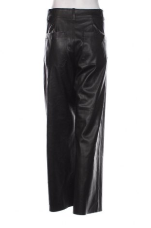 Дамски кожен панталон Zara, Размер M, Цвят Черен, Цена 27,00 лв.