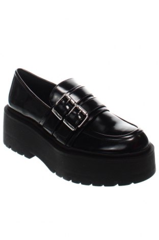 Дамски обувки Bershka, Размер 37, Цвят Черен, Цена 62,02 лв.