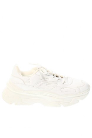 Γυναικεία παπούτσια Bershka, Μέγεθος 39, Χρώμα Λευκό, Τιμή 23,71 €